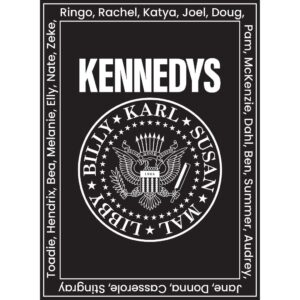 Kennedy Family Tea Towel